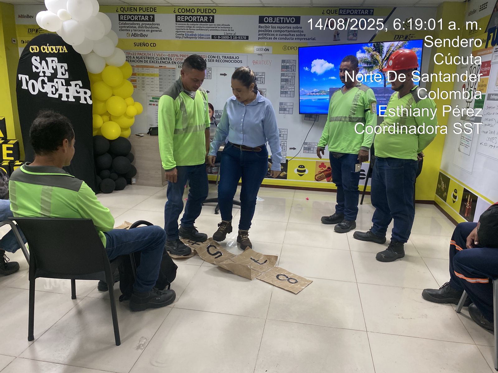 Evidencia de capacitación